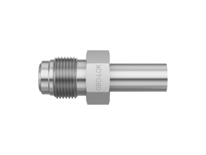 HFMT high flow Tube external thread weldes joint