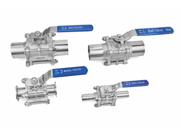 Three piece ball valve SWB310 series